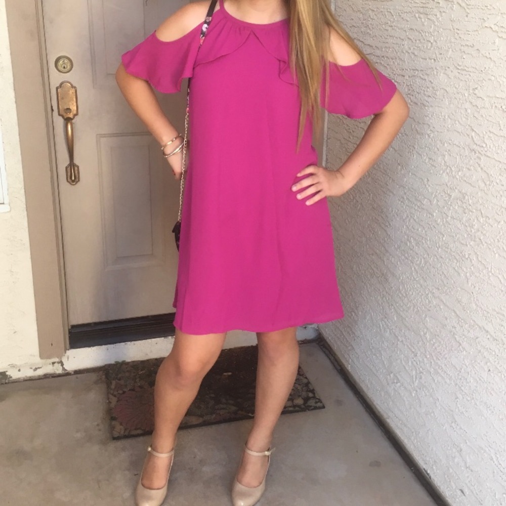 Pink medium dress